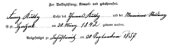 František 1875